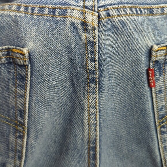 Levi's Jeans Men's 34x36 Fits 34x35 Blue 550 Relaxed Fit Tapered Leg Denim - Picture 5 of 13